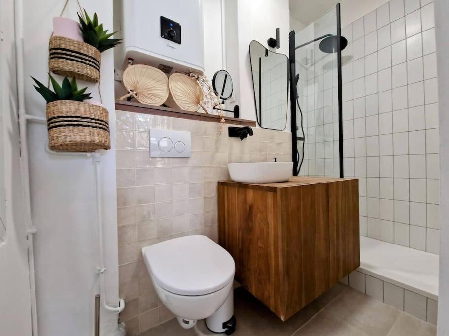 Studio Calme Et Ensoleille Entierement Renove Paris Ngoại thất bức ảnh